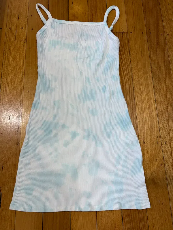 Supre tie dye ribbed mini cami size L