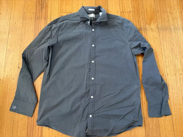 Original penguin by munsingwear pinstripe shirt size XL
