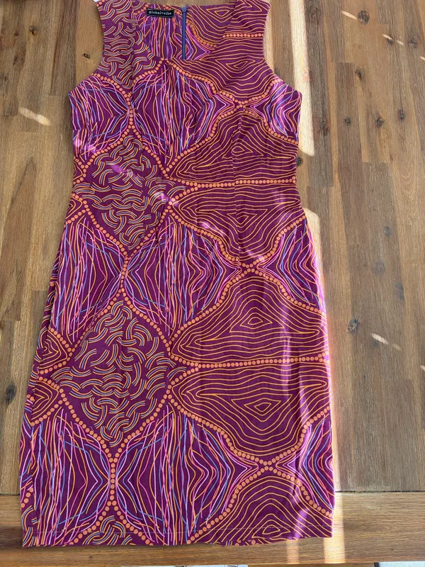 Global vibe sheath dress no size but I think 8
