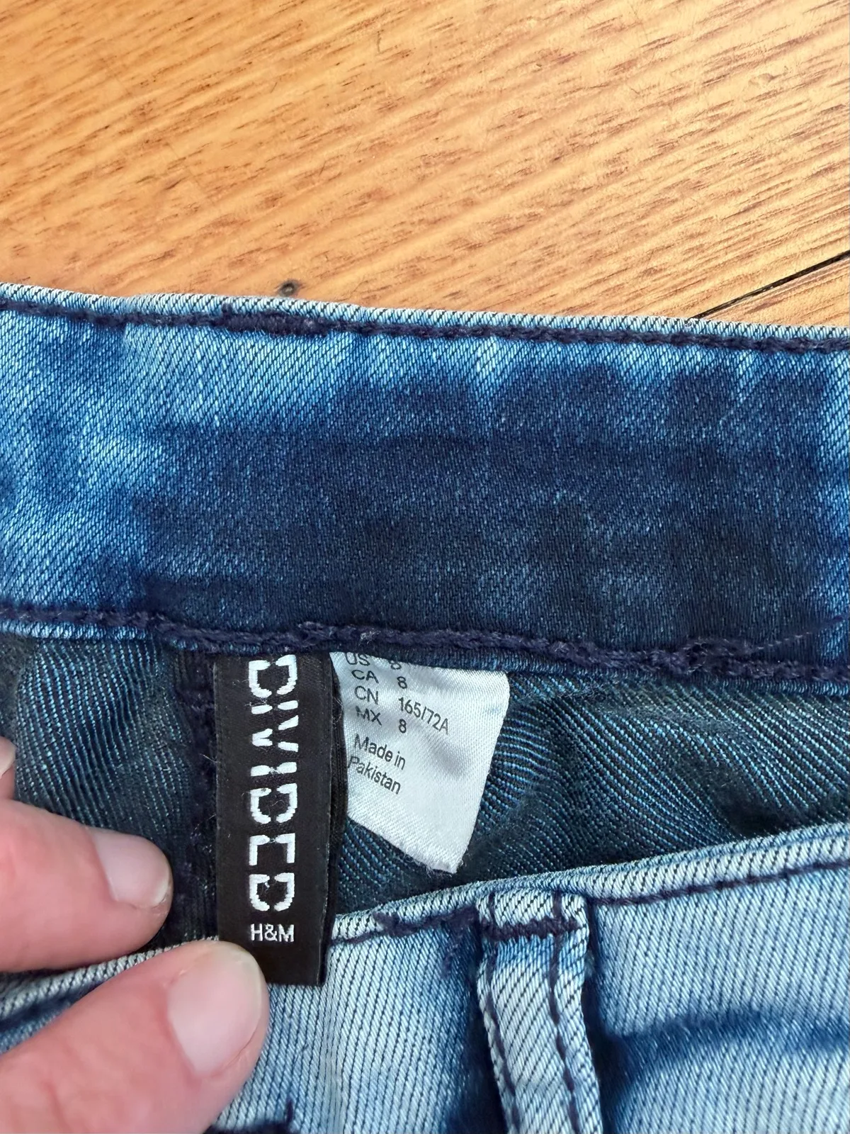 Divided stretch skinny jeans size 6 – photo 2