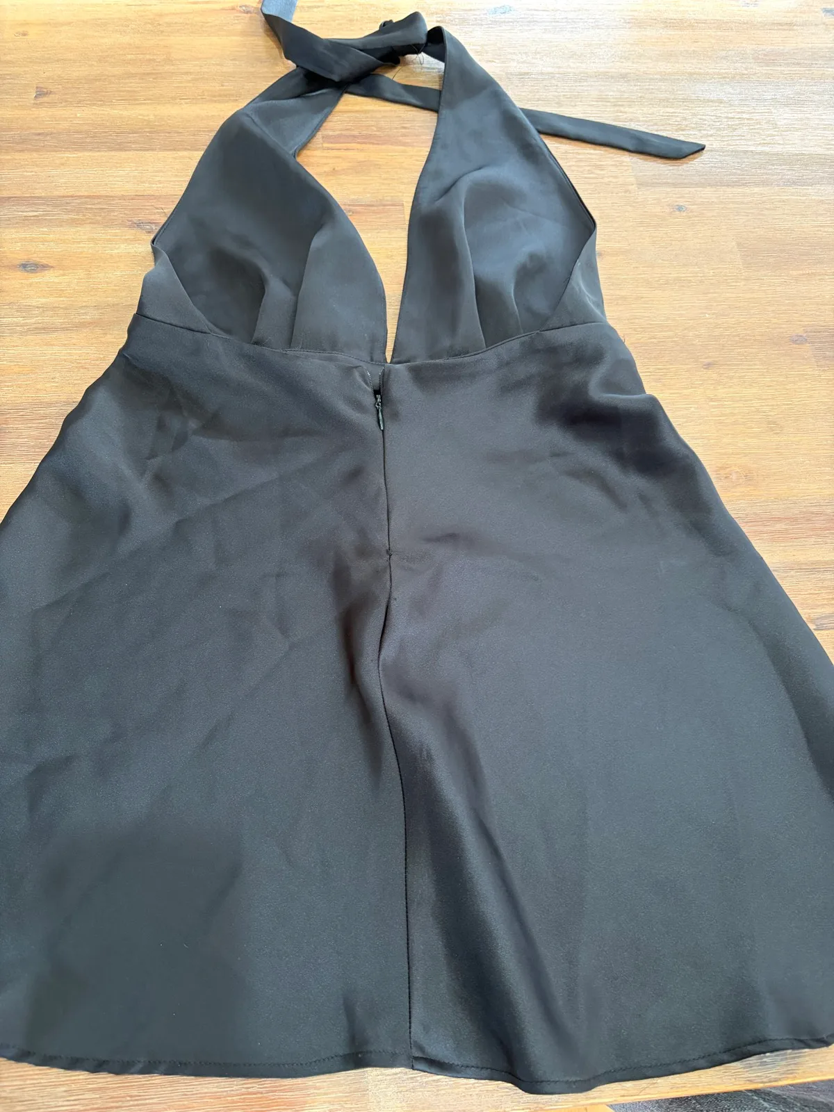 zara halter mini dress size s — photo 3