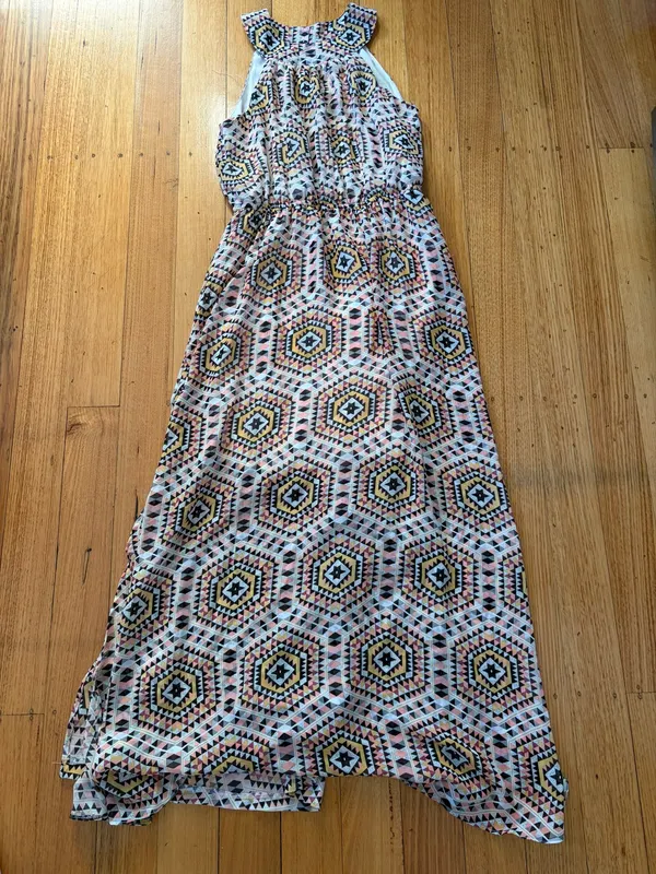 Now boho style maxi dress size 12