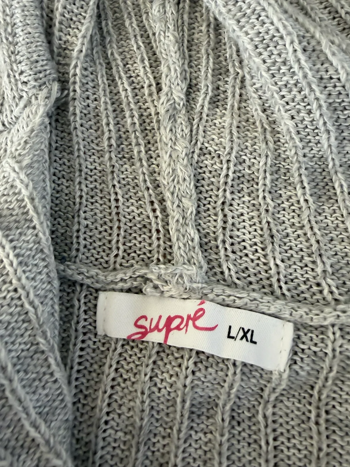 Supre cardigan vest size L/XL — photo 2