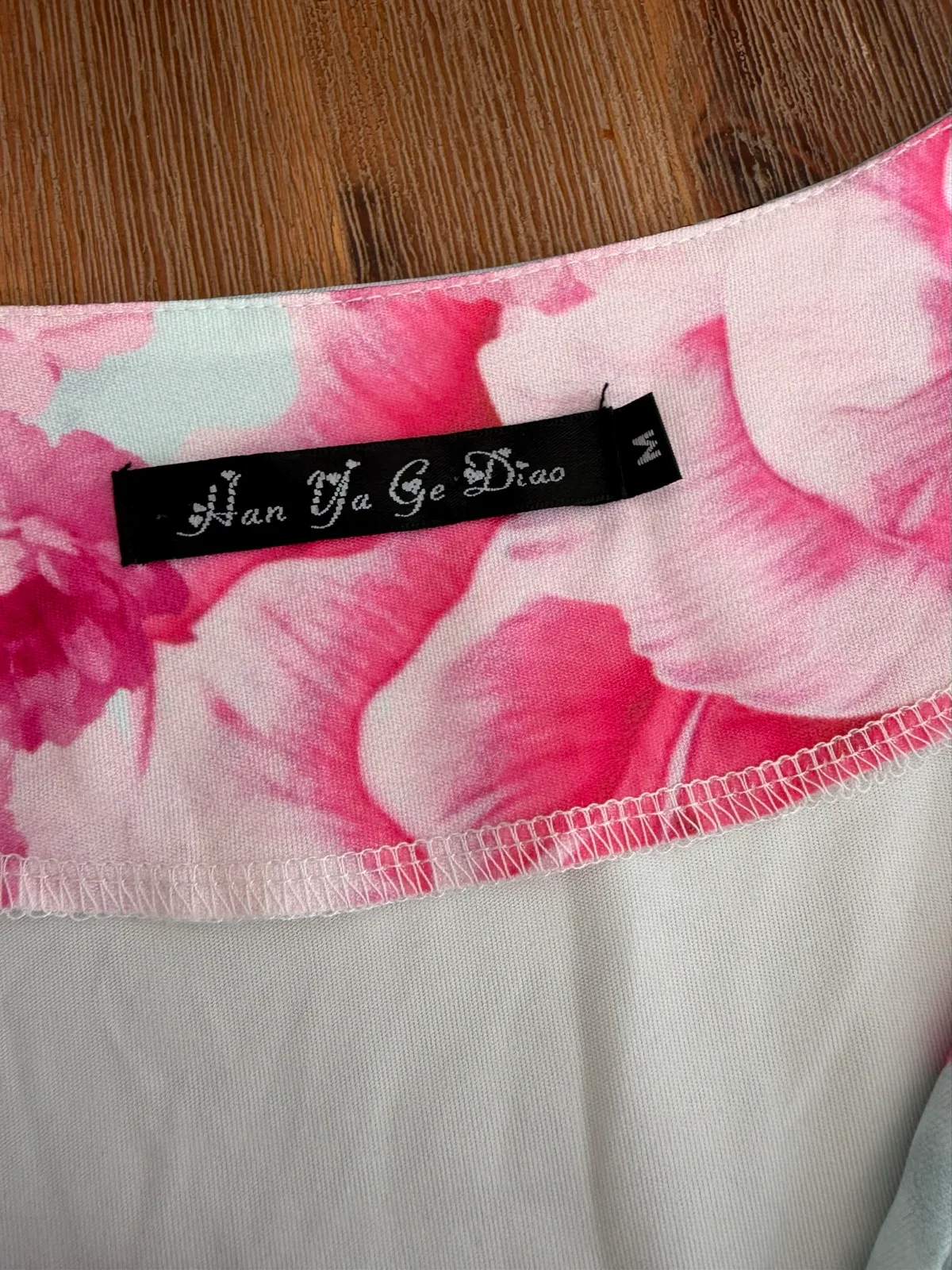 Floral fast fashion mini dress size m — photo 2