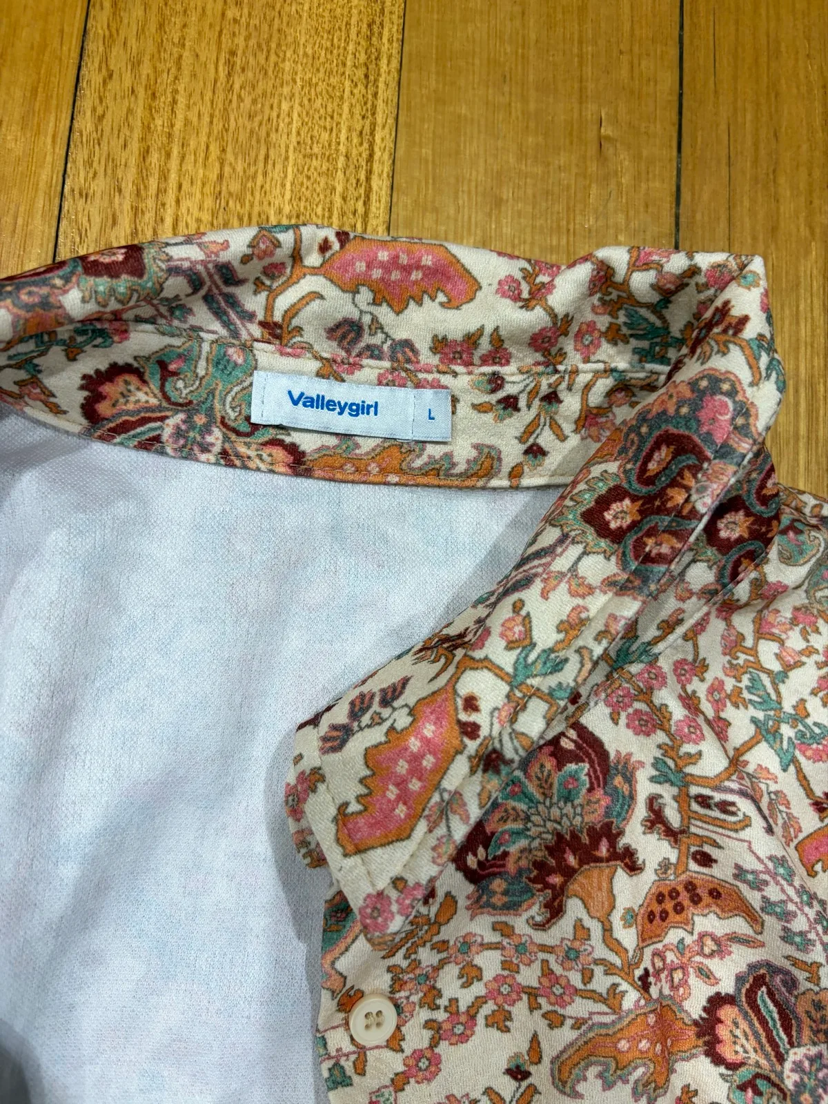 Valleygirl boho style wrap dress size L – photo 3