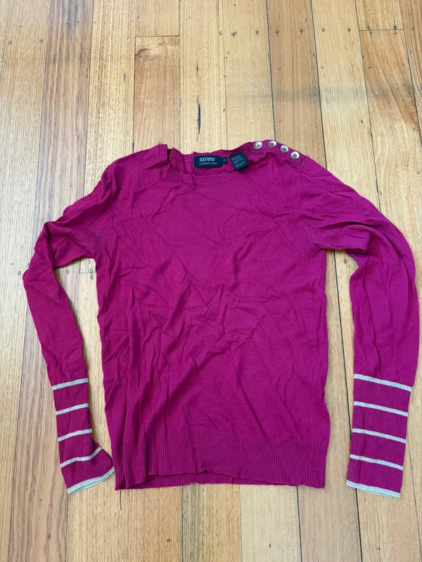 Oxford cashmere blend sweater size 6