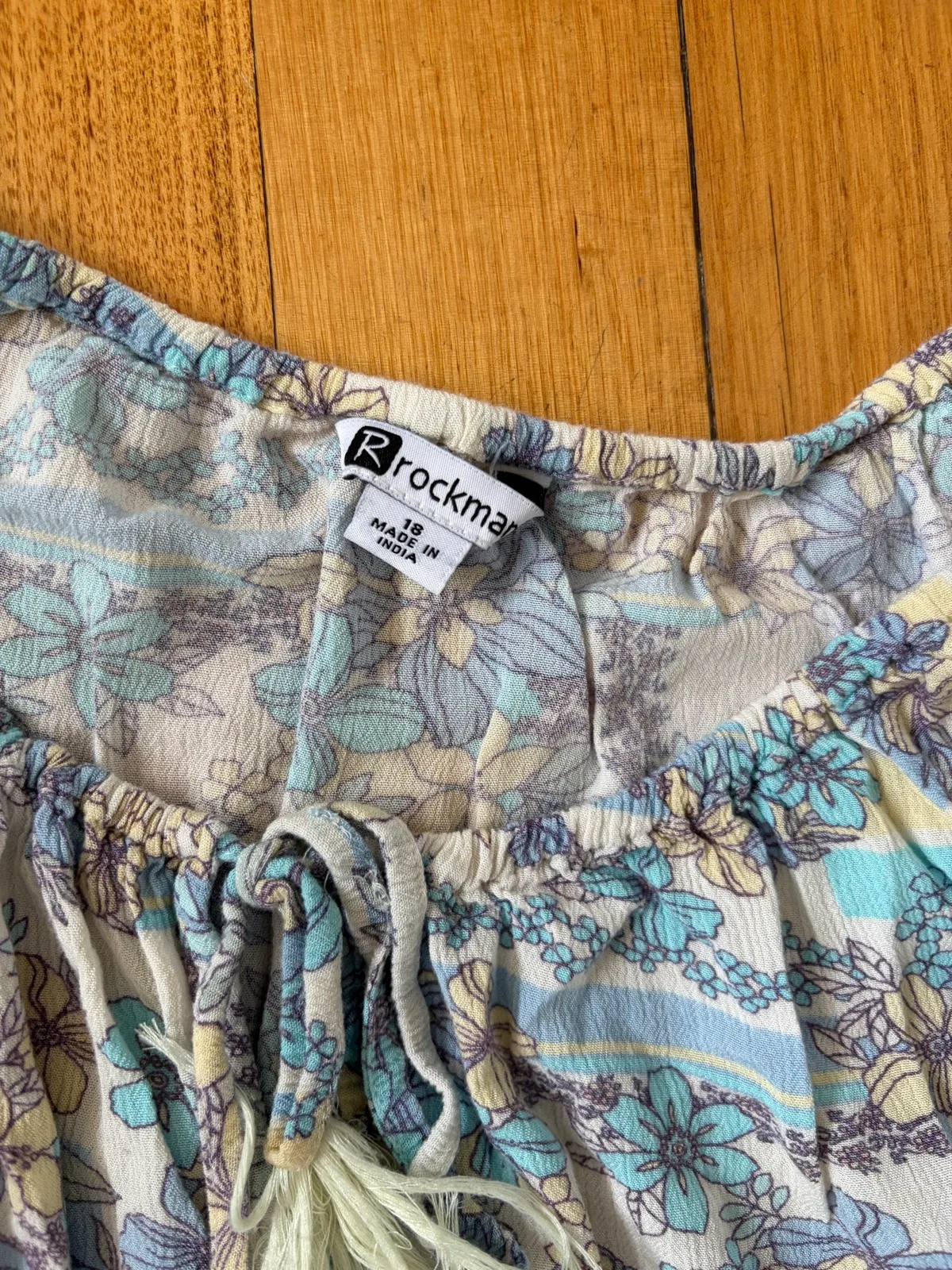 Rockmans floral mini dress size 18 – photo 2