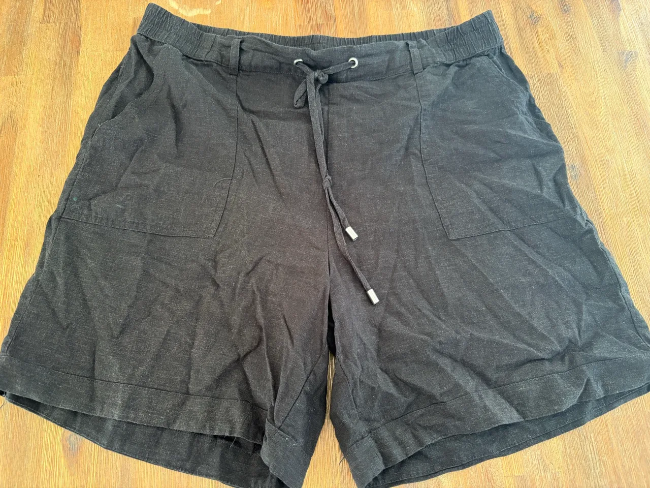 Katies linen blend utility shorts x 2 pairs x 12 — photo 3
