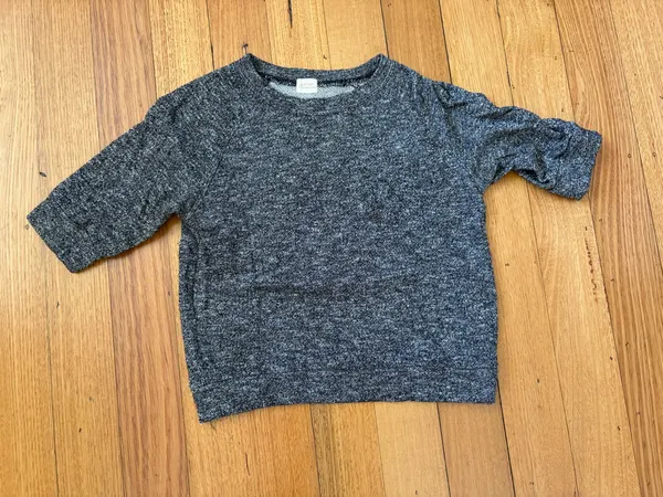 Gorman dark grey marled knit sweater size 6