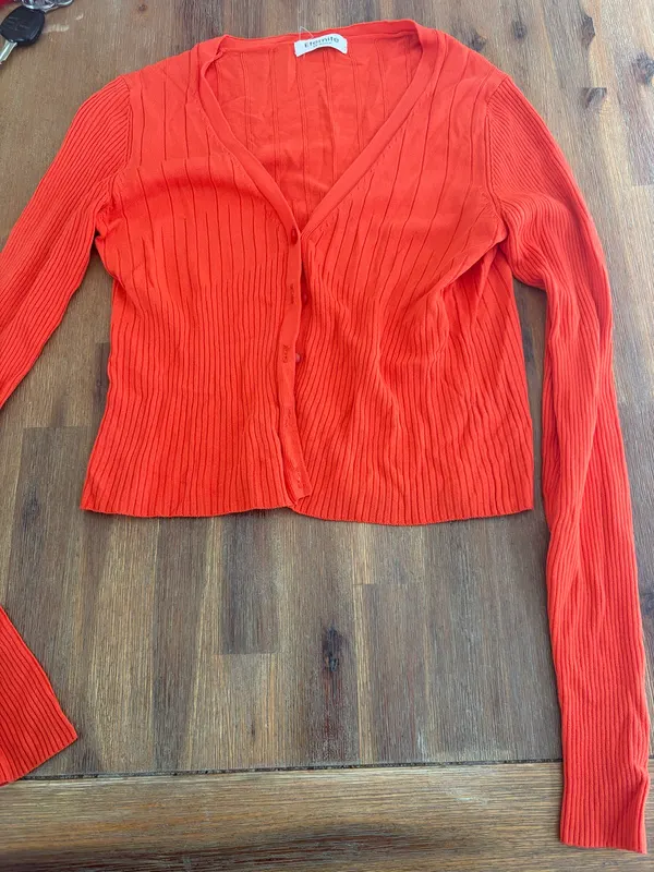 Eternite ribbed cardi size s