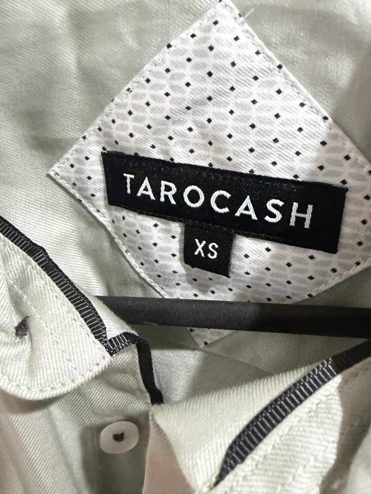 Tarocash slim textured button shirt size xs – photo 2