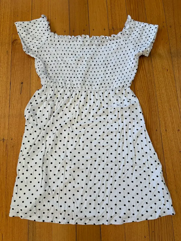 Miss shop polka dot mini dress size 16