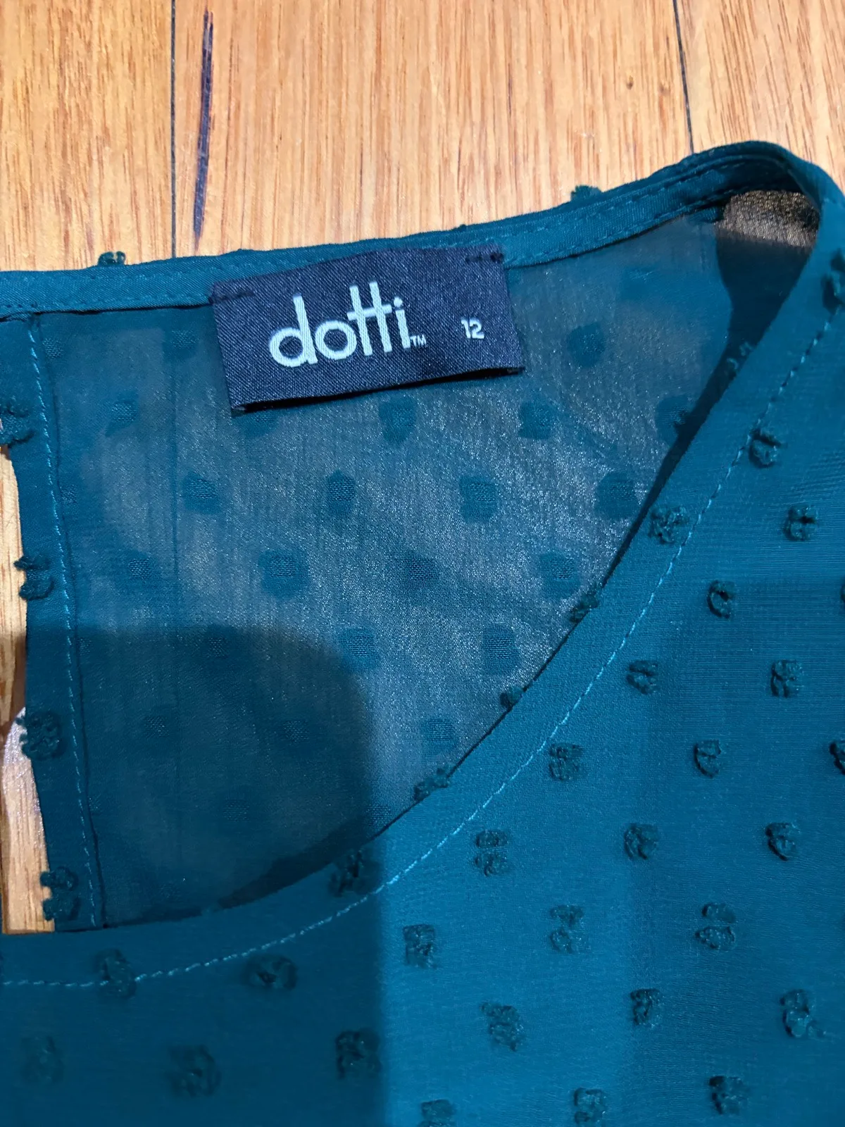 Dotti lacey mini dress size 12 — photo 2