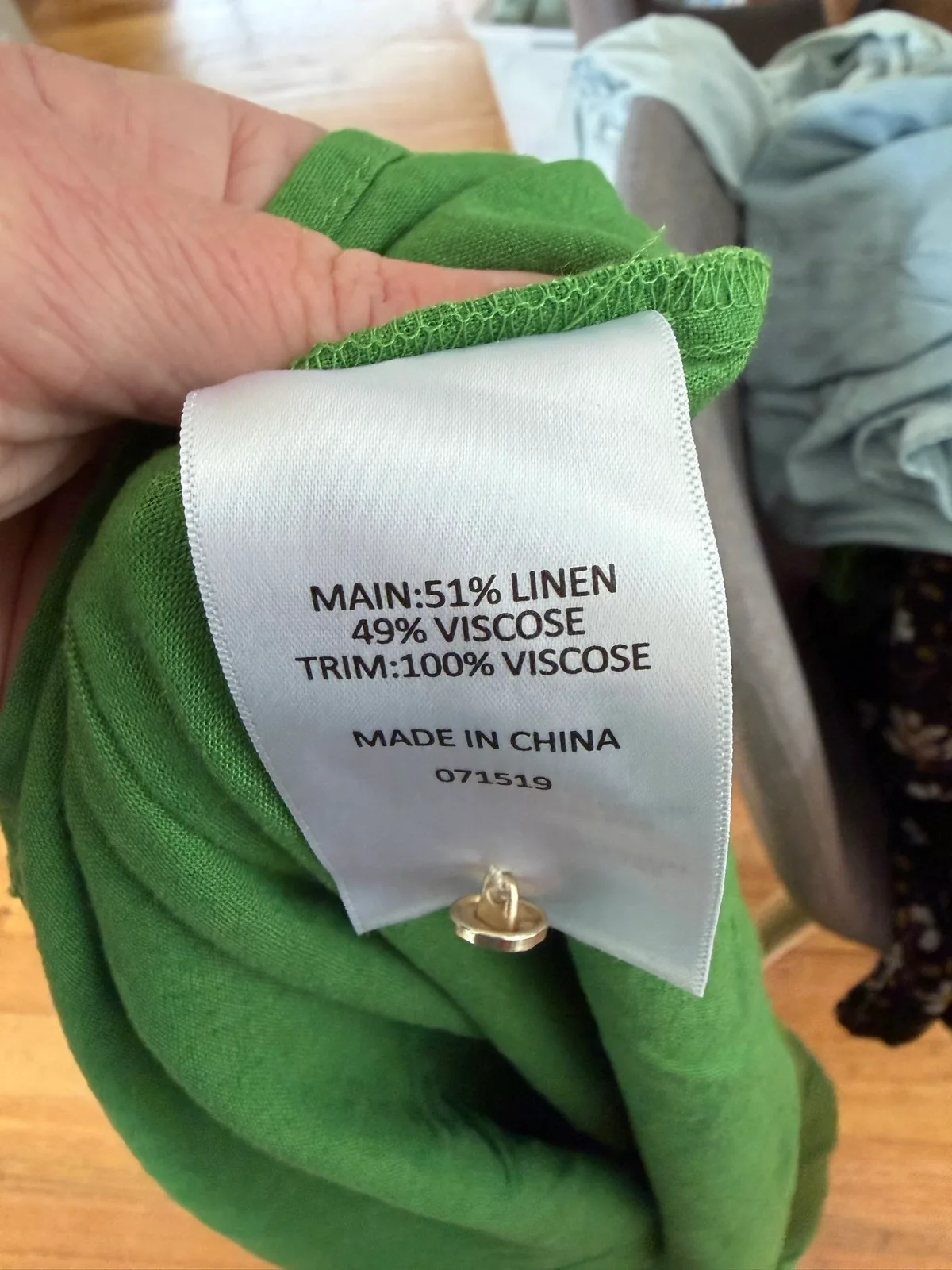 Sportsgirl linen blend dress size 10 — photo 3