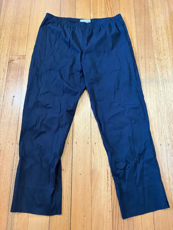 Andiamo pull on stretch cropped pants size 18