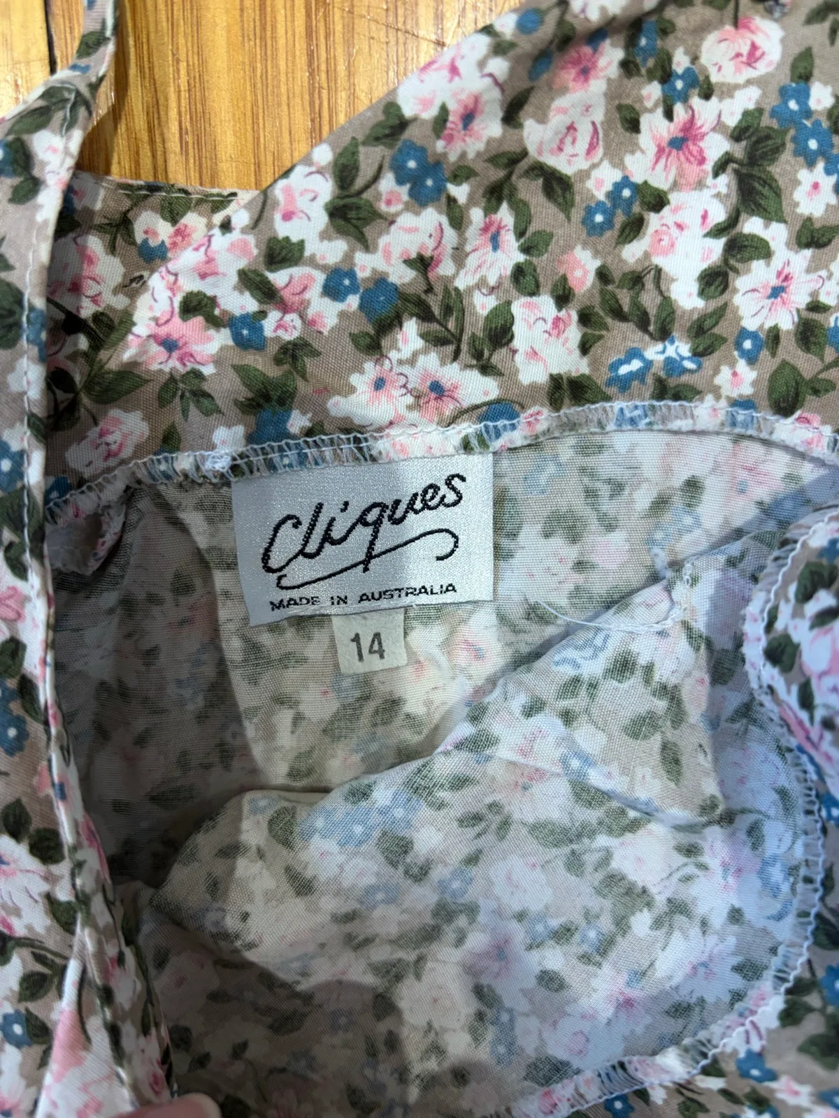 Cliques floral mini slip dress size 14 – photo 2