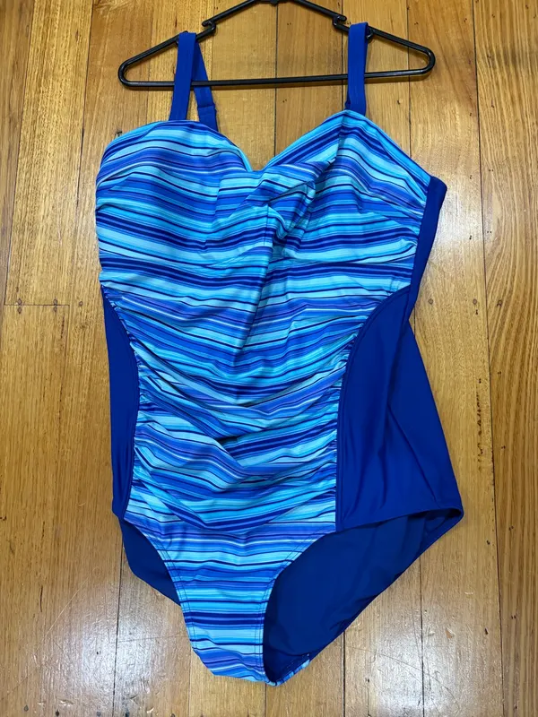 Belle curve one piece swimsuit size 20