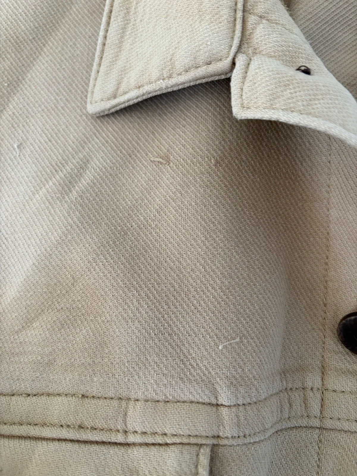 H & M twill trucker style jacket size eur 38 (uk8) — photo 2