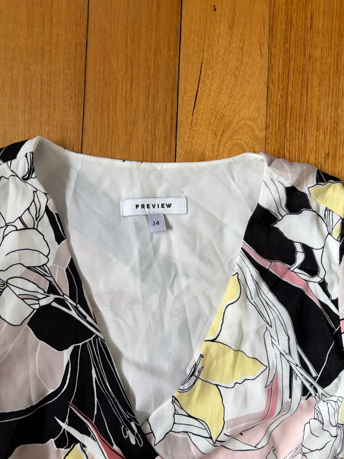Preview floral flare maxi size 14 – photo 2