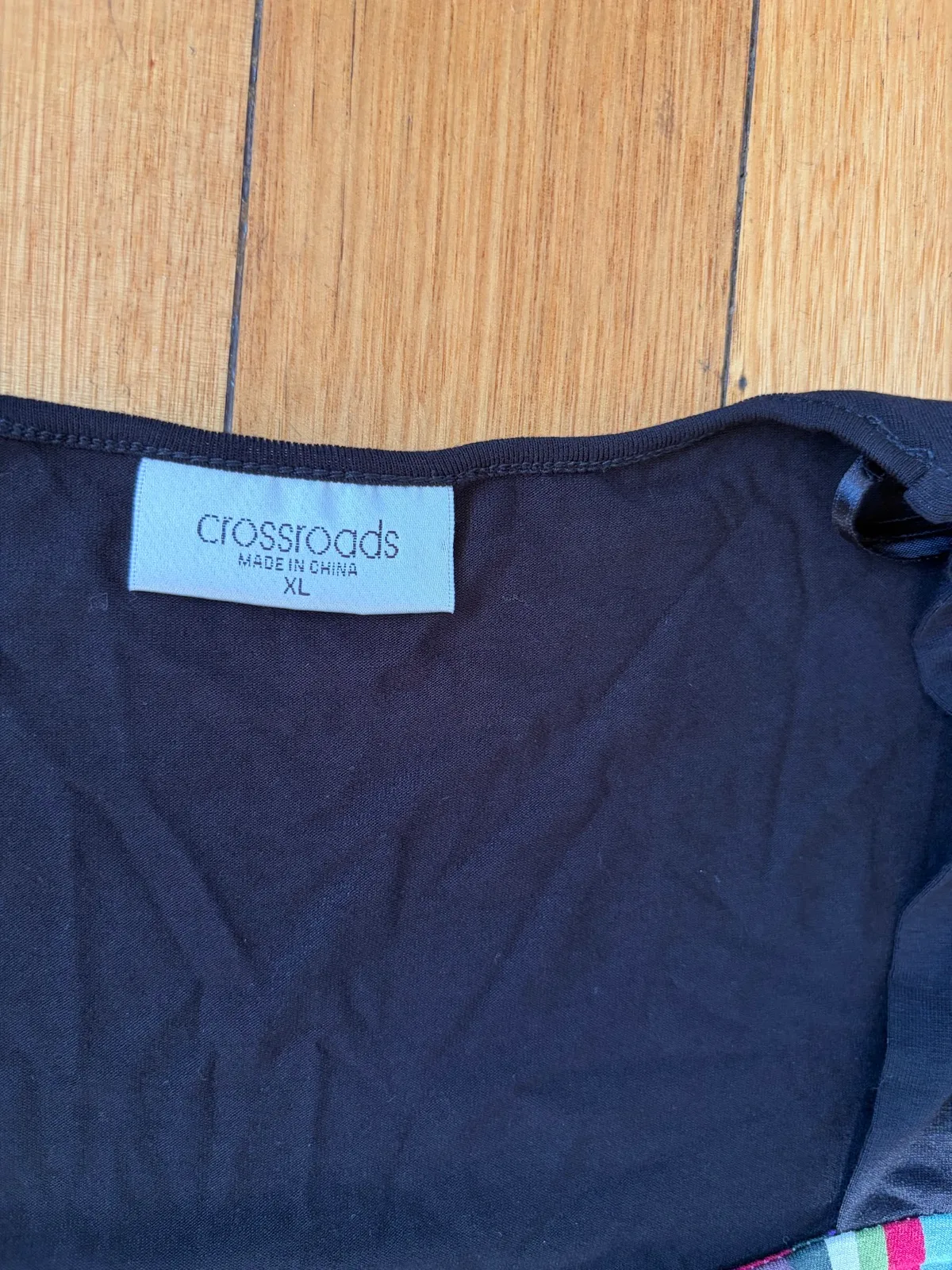 Crossroads short sleeve top size xl – photo 2