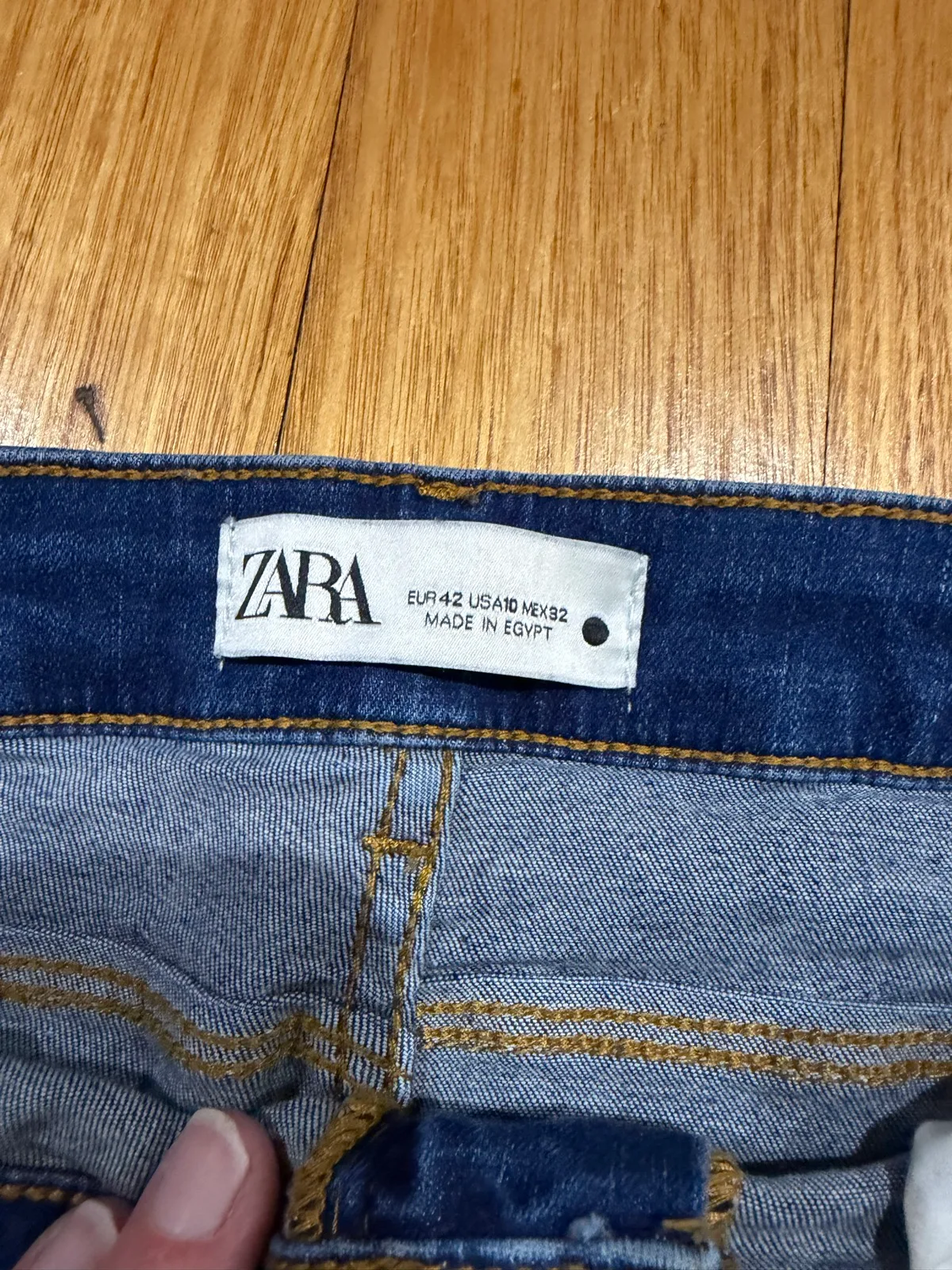 Zara skinny denim jeans size 14 — photo 2