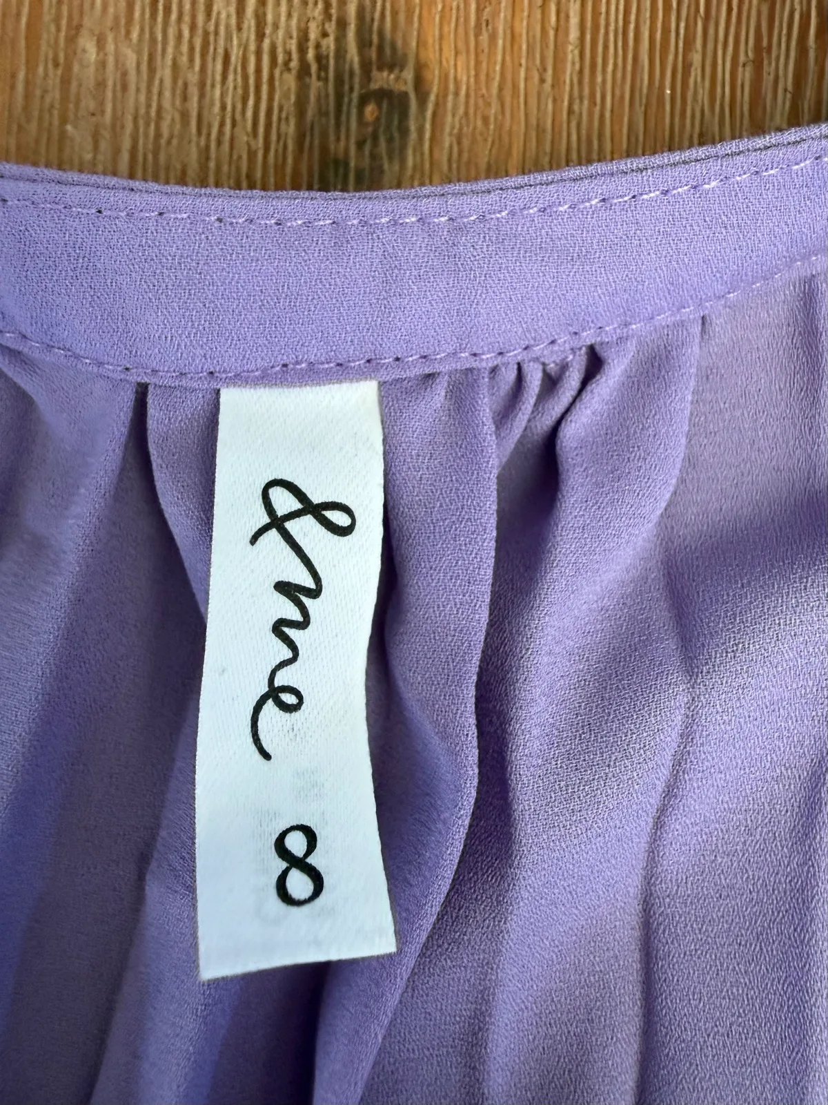 & me pleated blouse size 8 – photo 2