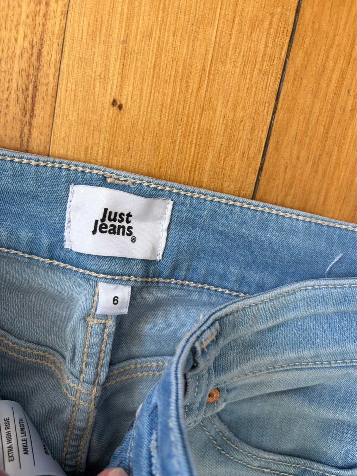 Just jeans high rise waisted skinny jeans size 6 – photo 2