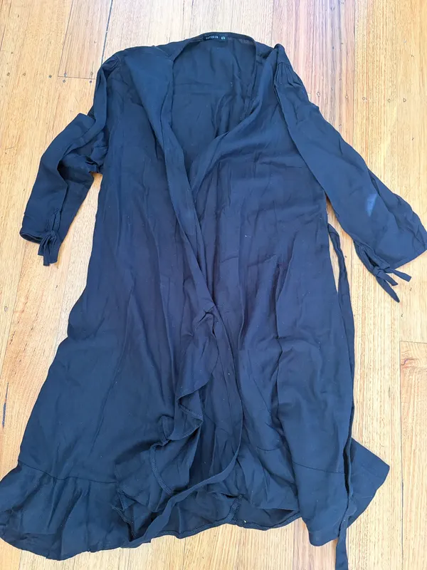 Cotton on wrap dress size m