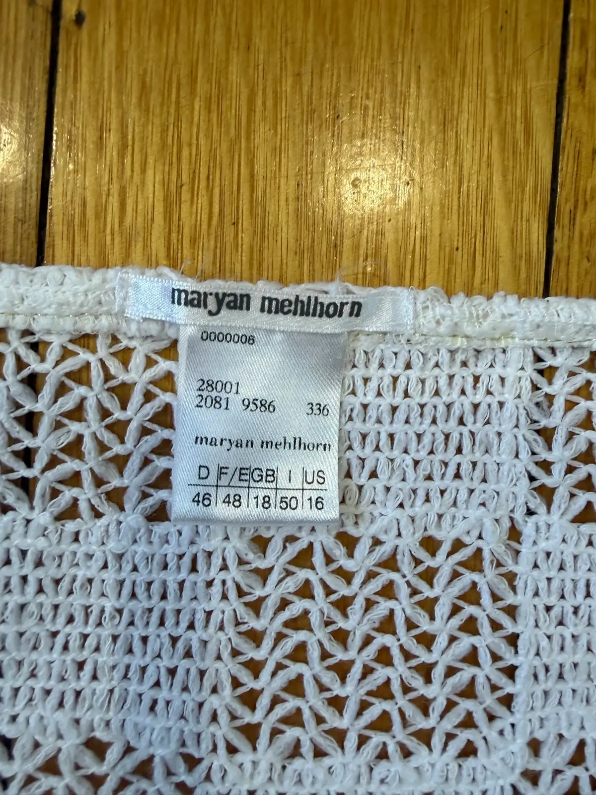 Maryan Mehlhorn swimsuit cover up size 18 – photo 2