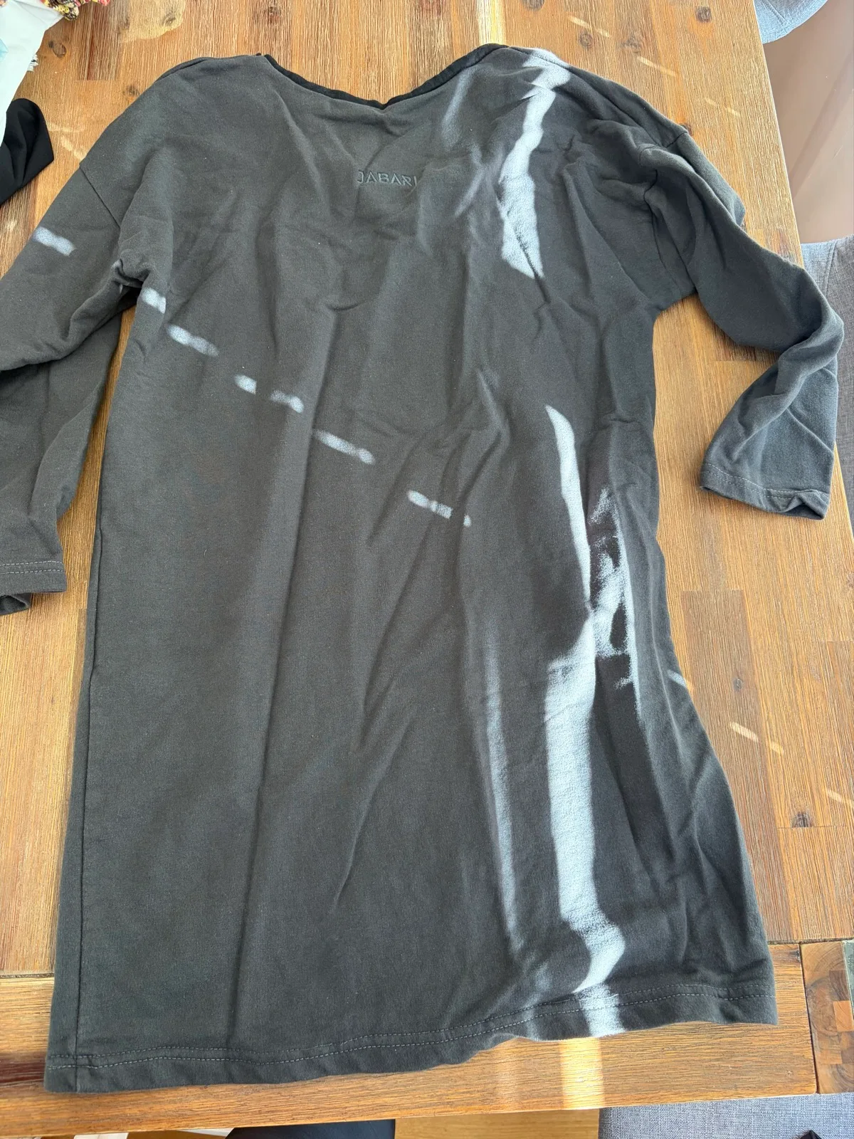 Jabari long sleeve jersey tunic dress size s — photo 2