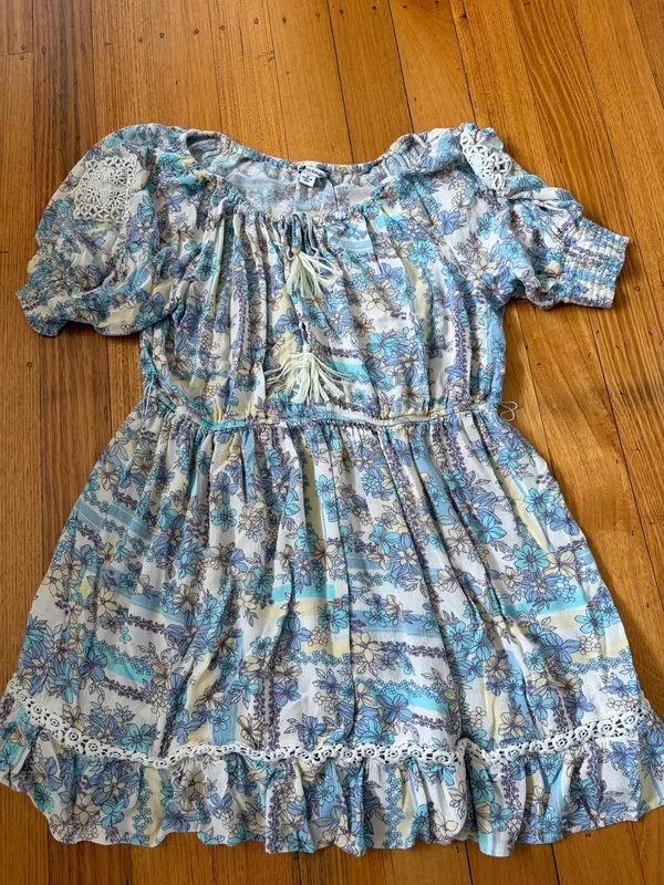 Rockmans floral mini dress size 18