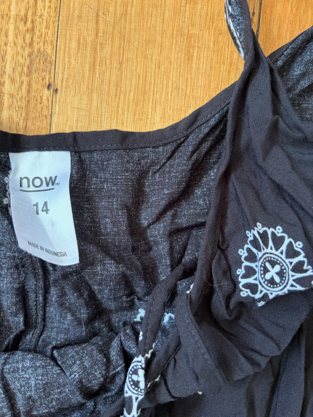 Now black maxi dress size 14 – photo 2
