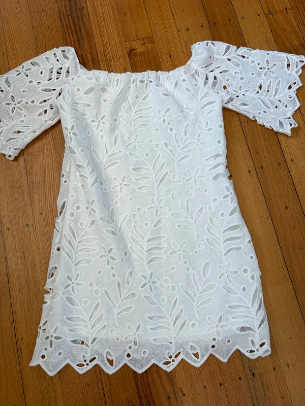Yoins off shoulder mini dress size s