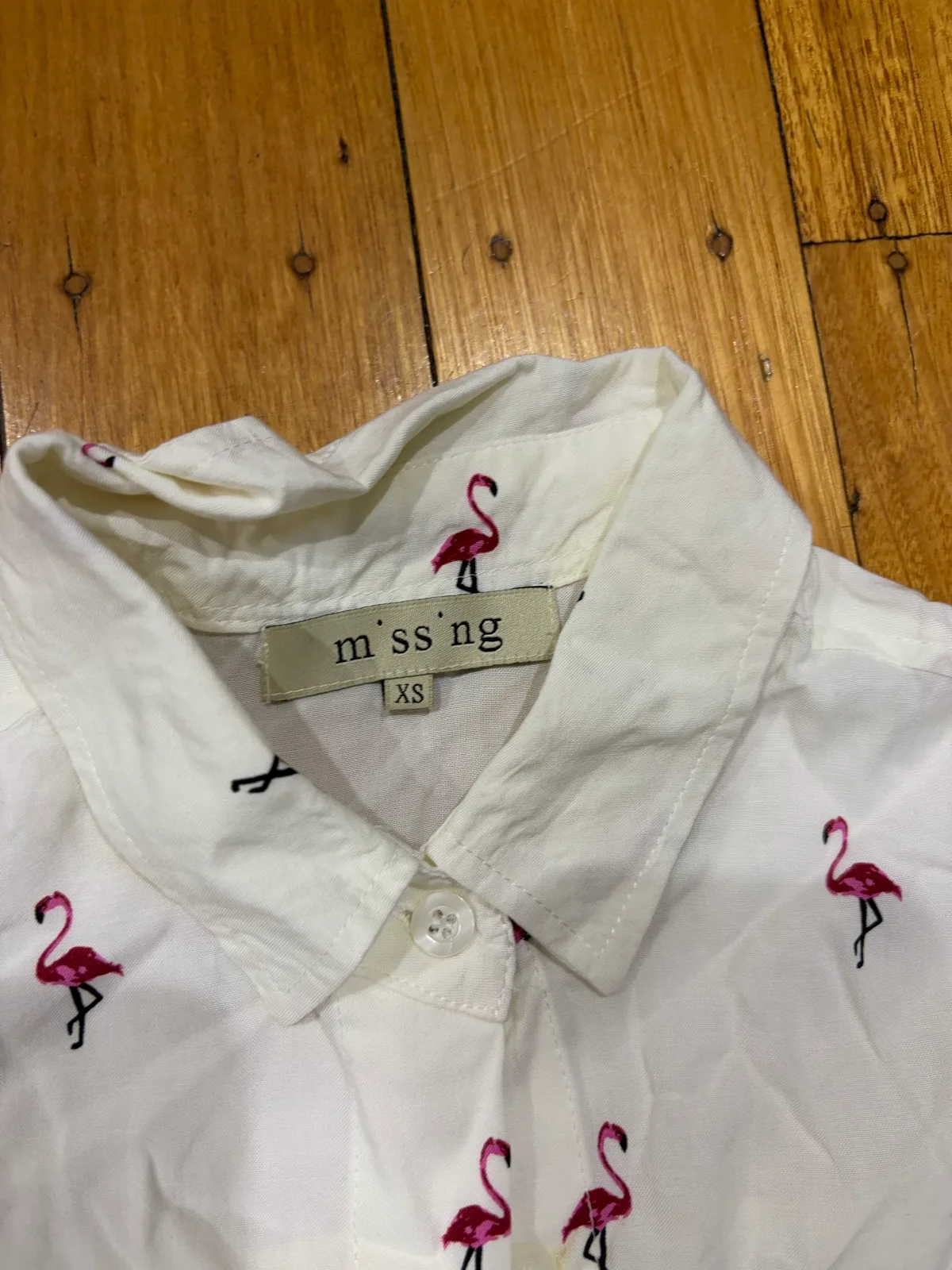 Ms.ssing white blouse size xs – photo 2