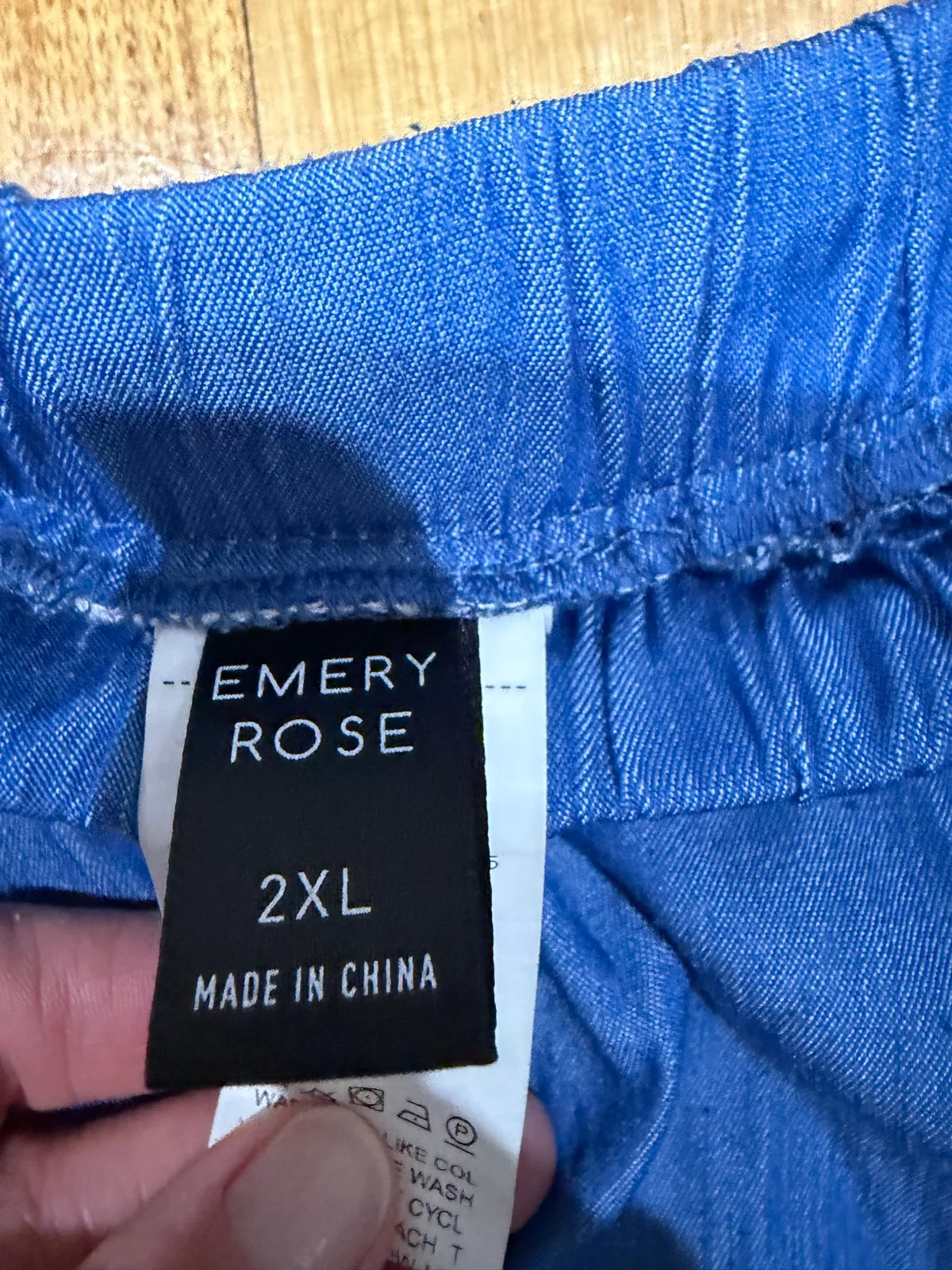 Emery Rose blue maxi skirt size 2xl — photo 2