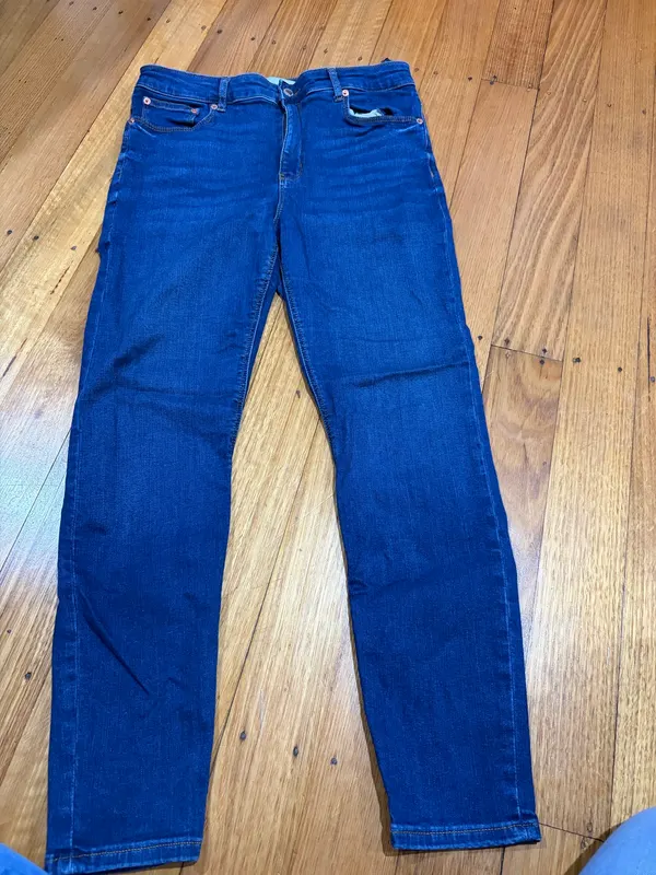 Zara skinny denim jeans size 14