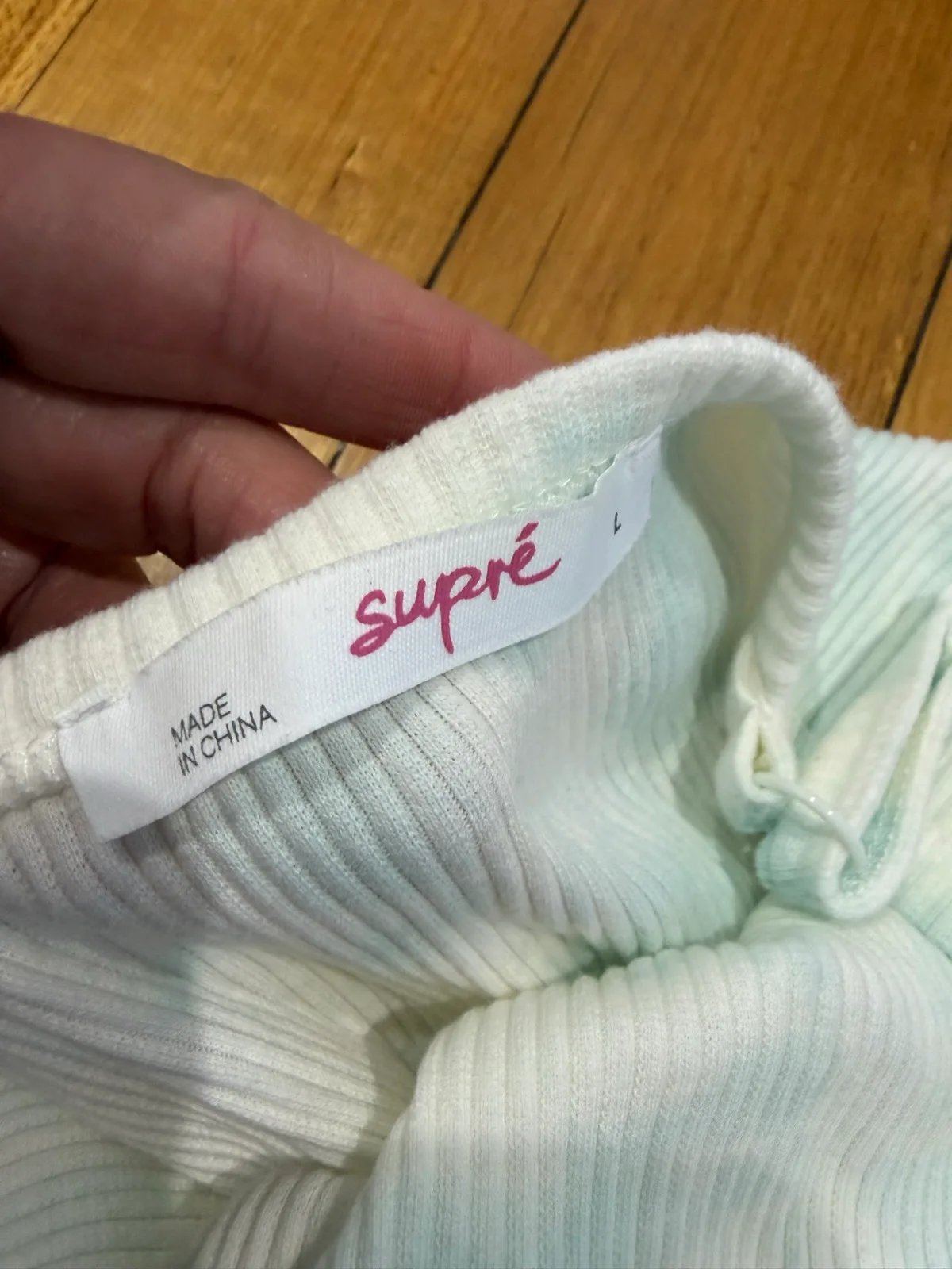 Supre tie dye ribbed mini cami size L – photo 2