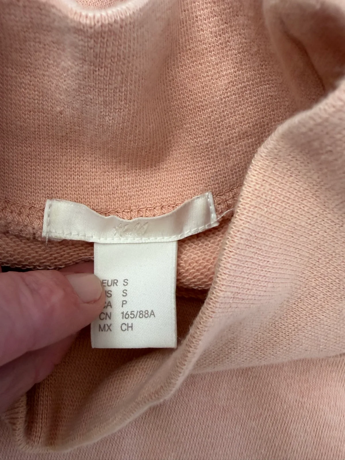 H & M mock neck sweatshirt size s – photo 3