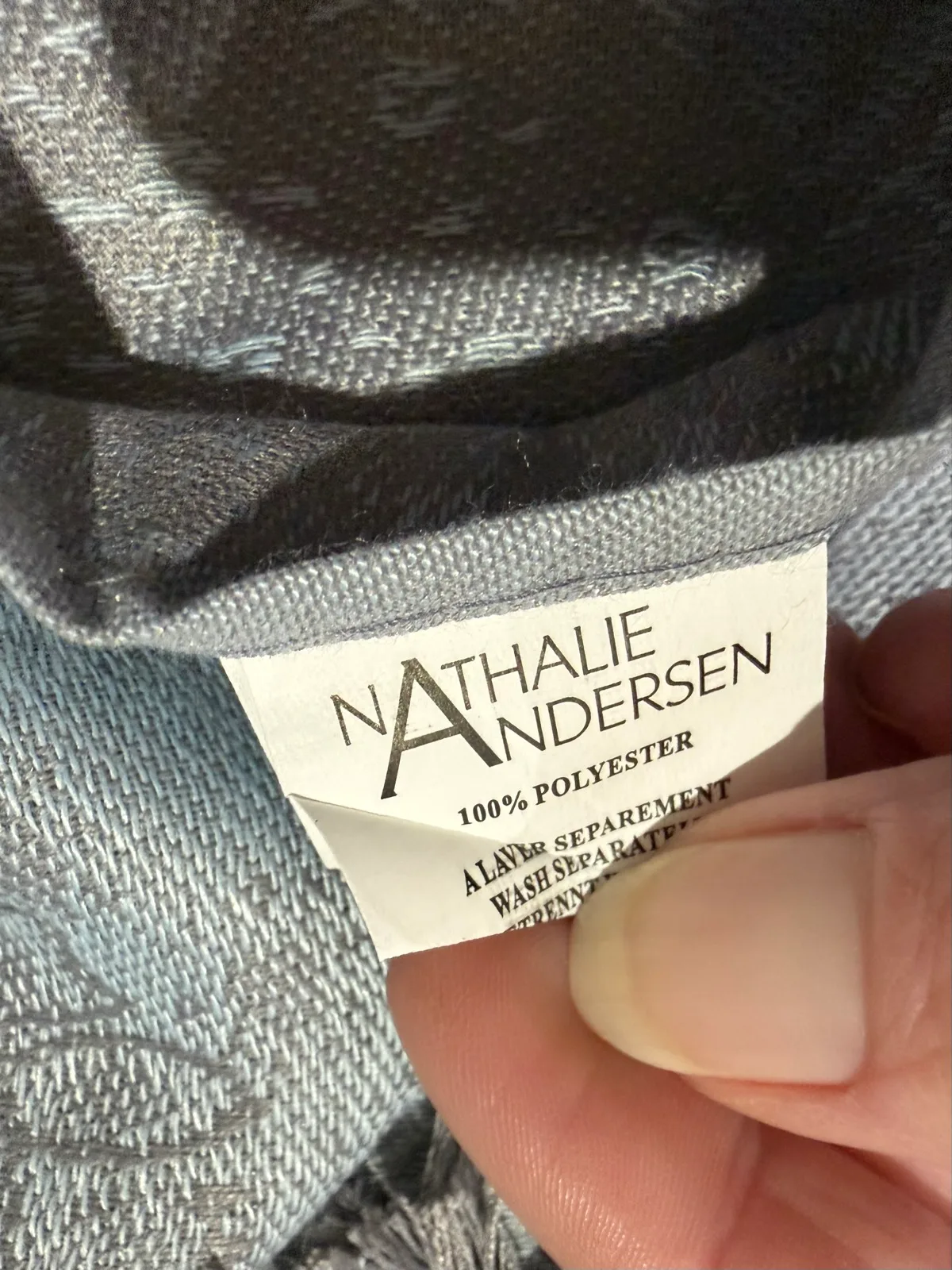 Nathalie Anderson rectangle scarf – photo 2