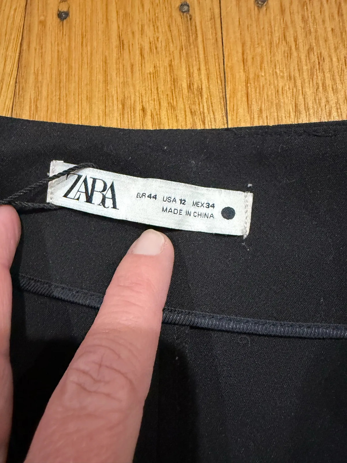 Zara high waisted pants size 10 — photo 2