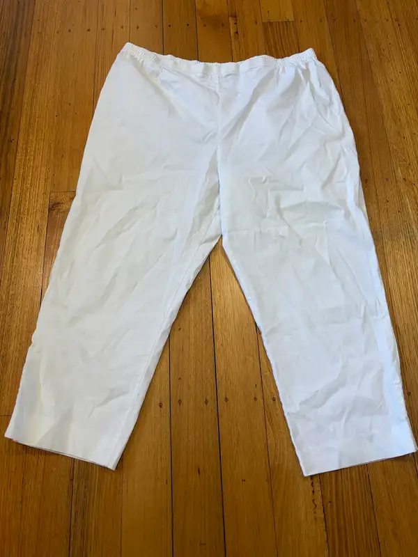 Maggie T cropped pull on pants size 18