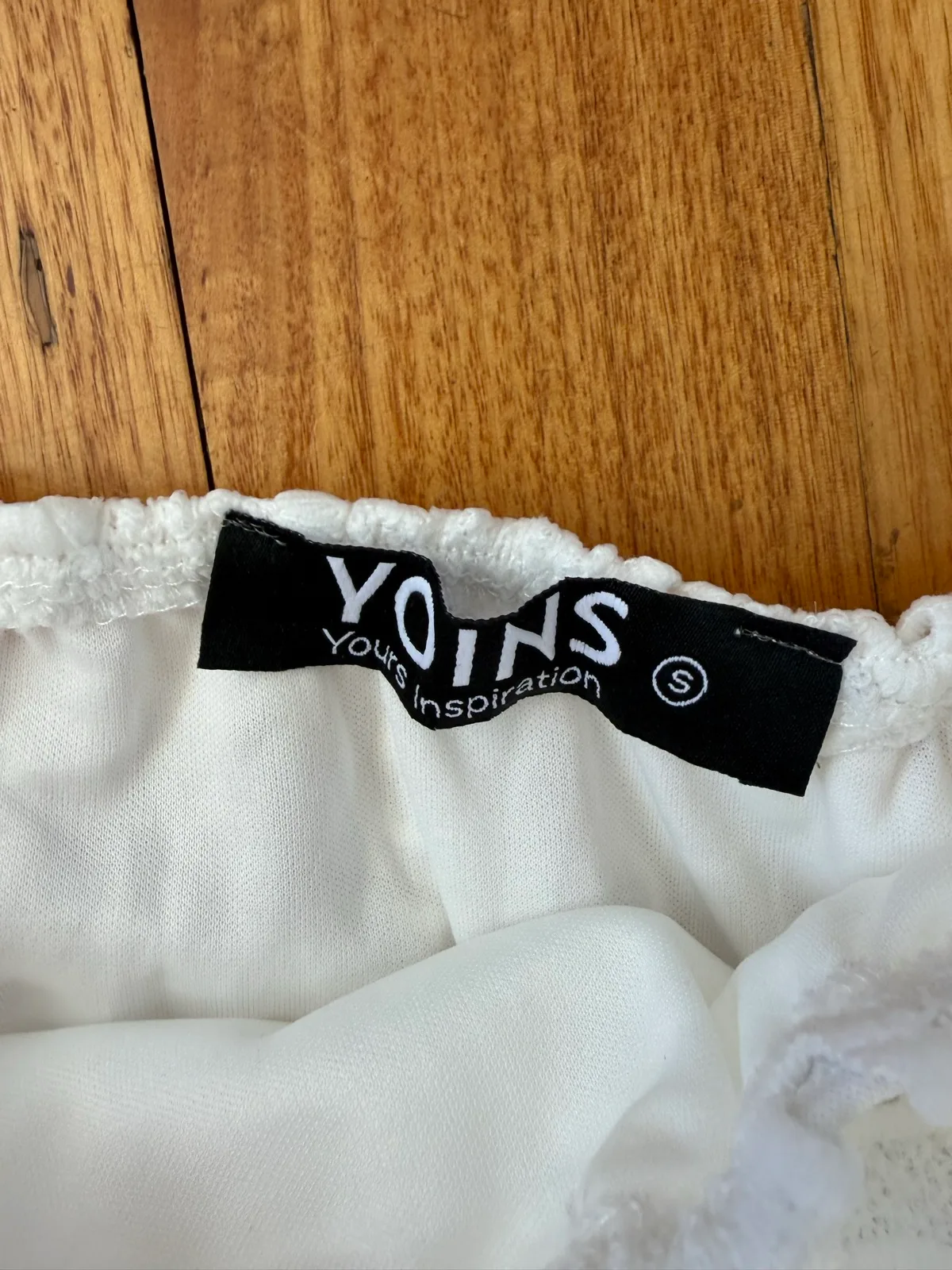 Yoins off shoulder mini dress size s – photo 2