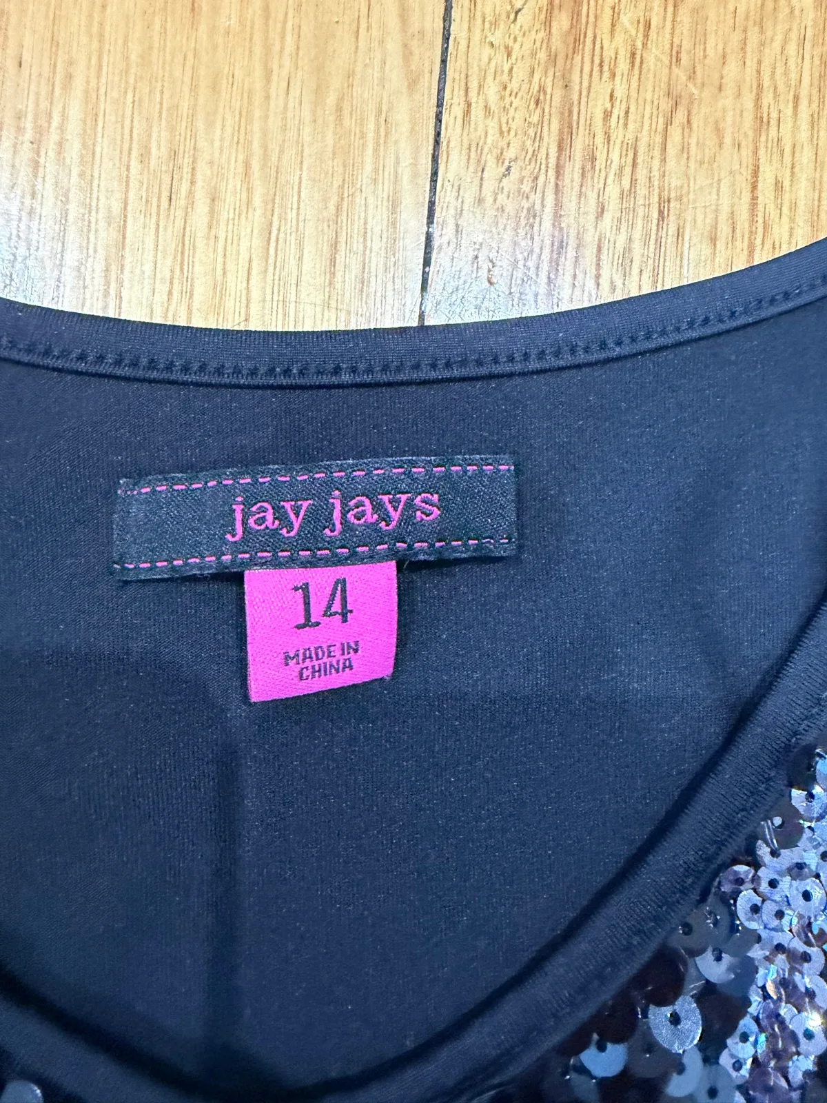 Jay jays sleeveless sequin mini dress size 14 – photo 2