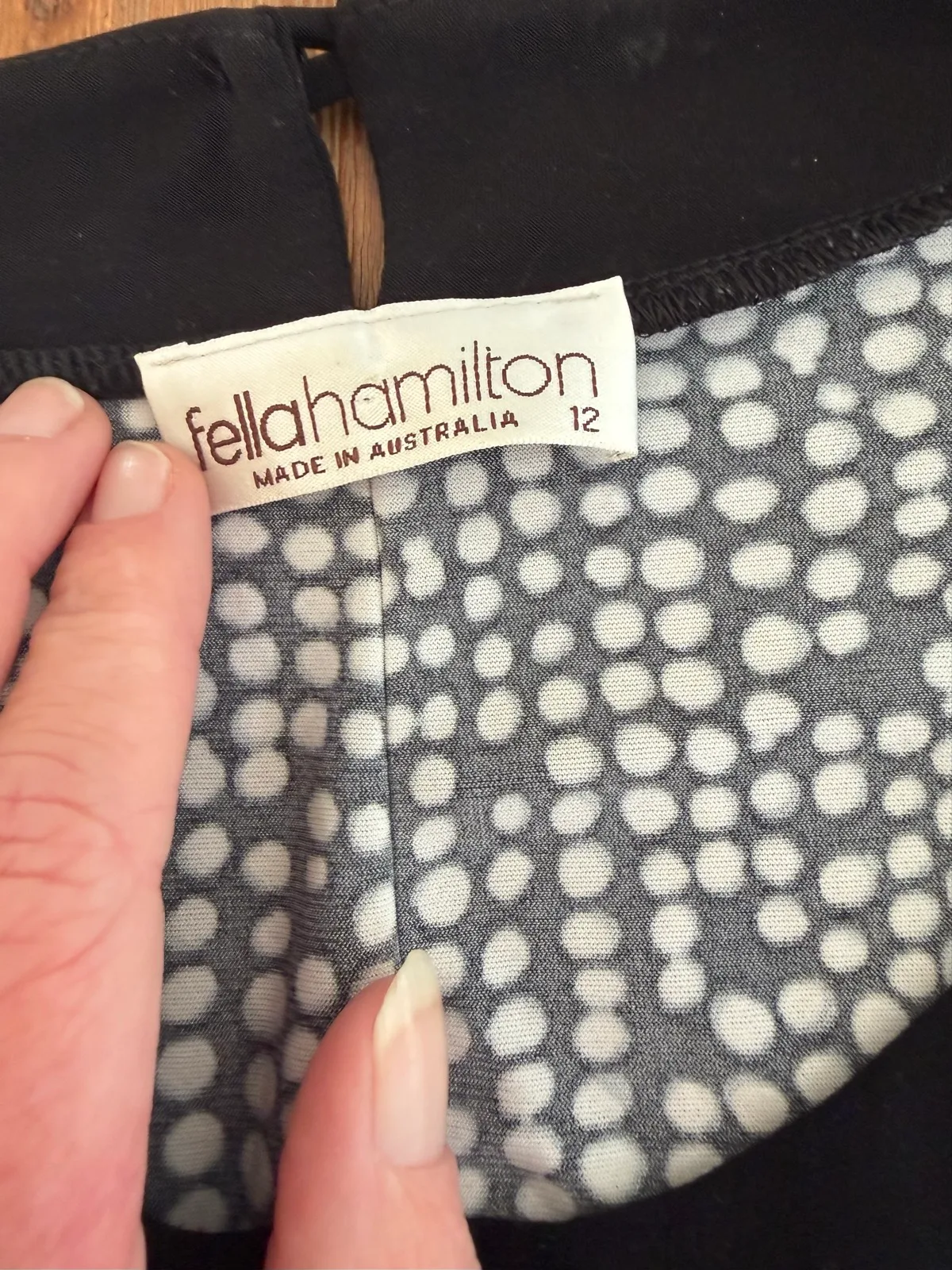 Fella Hamilton sleeveless midi dress size 12 — photo 2