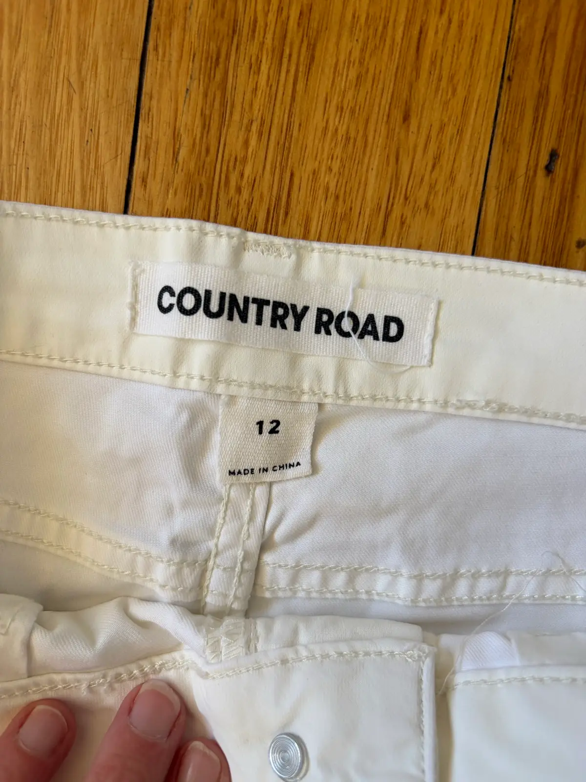 Country road moto jeans size 12 – photo 2