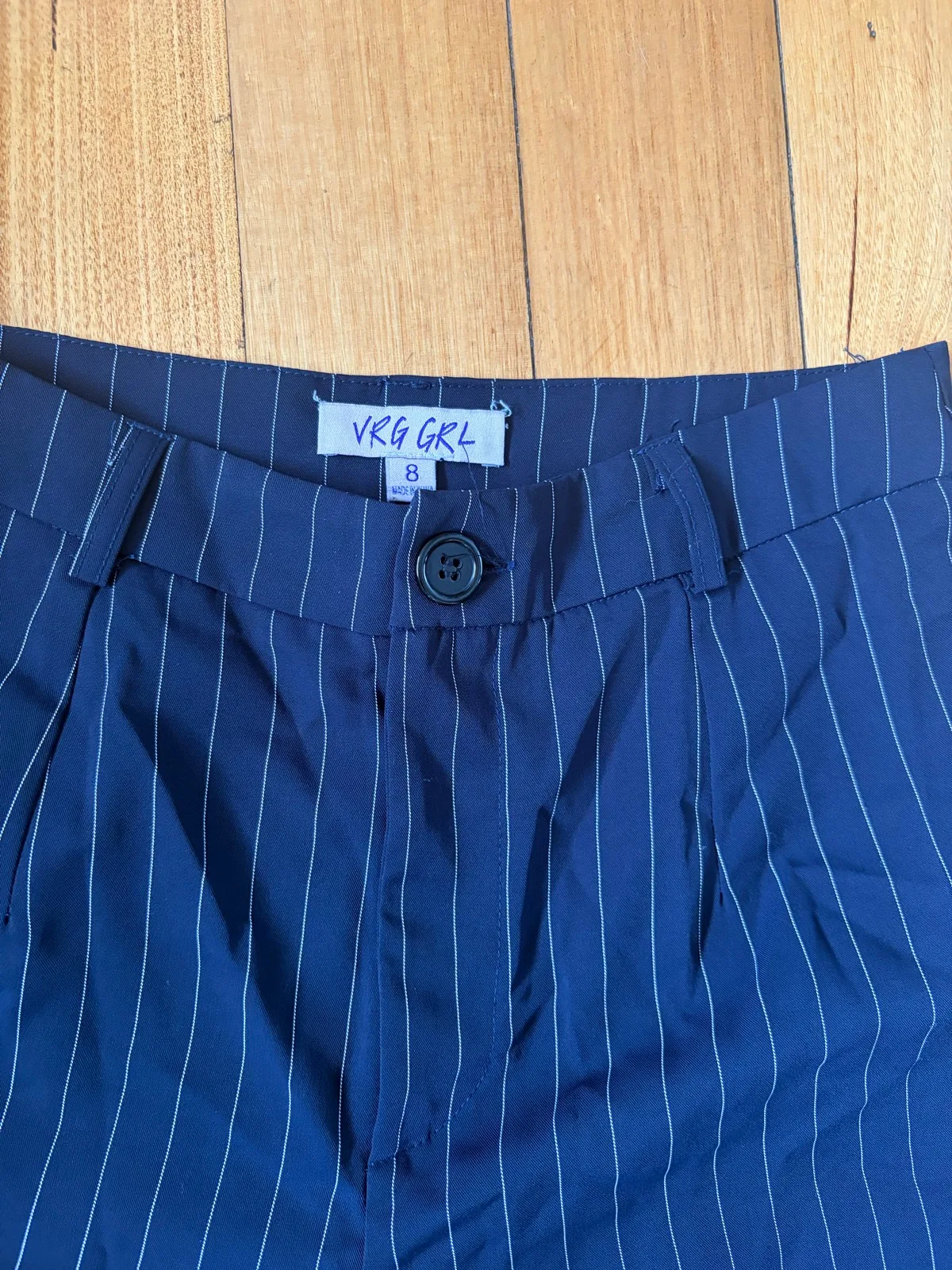 Vrg Grl fair play pinstripe pants size 8 – photo 2