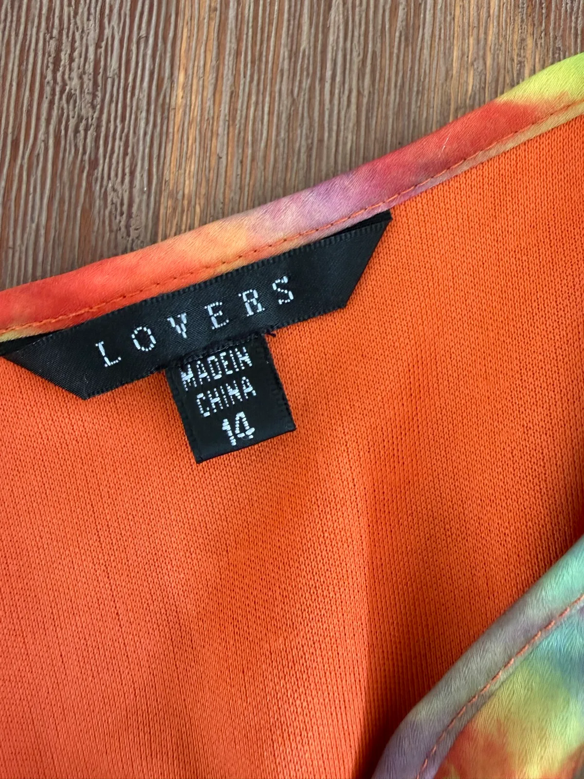 Lovers tie dye dress size 14 – photo 2