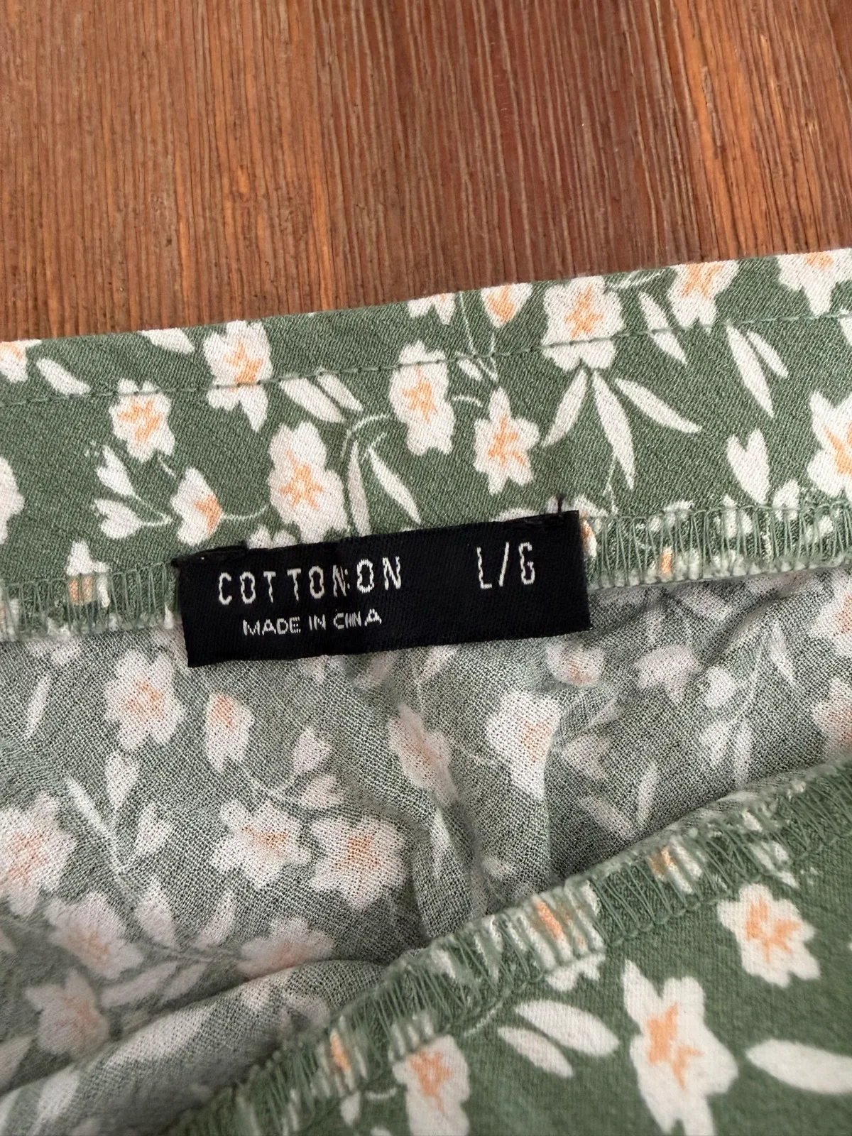 cotton on mini skirt size L — photo 2