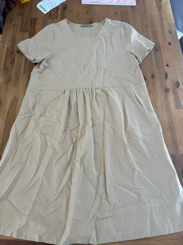 Katies linen blend smock dress size 12