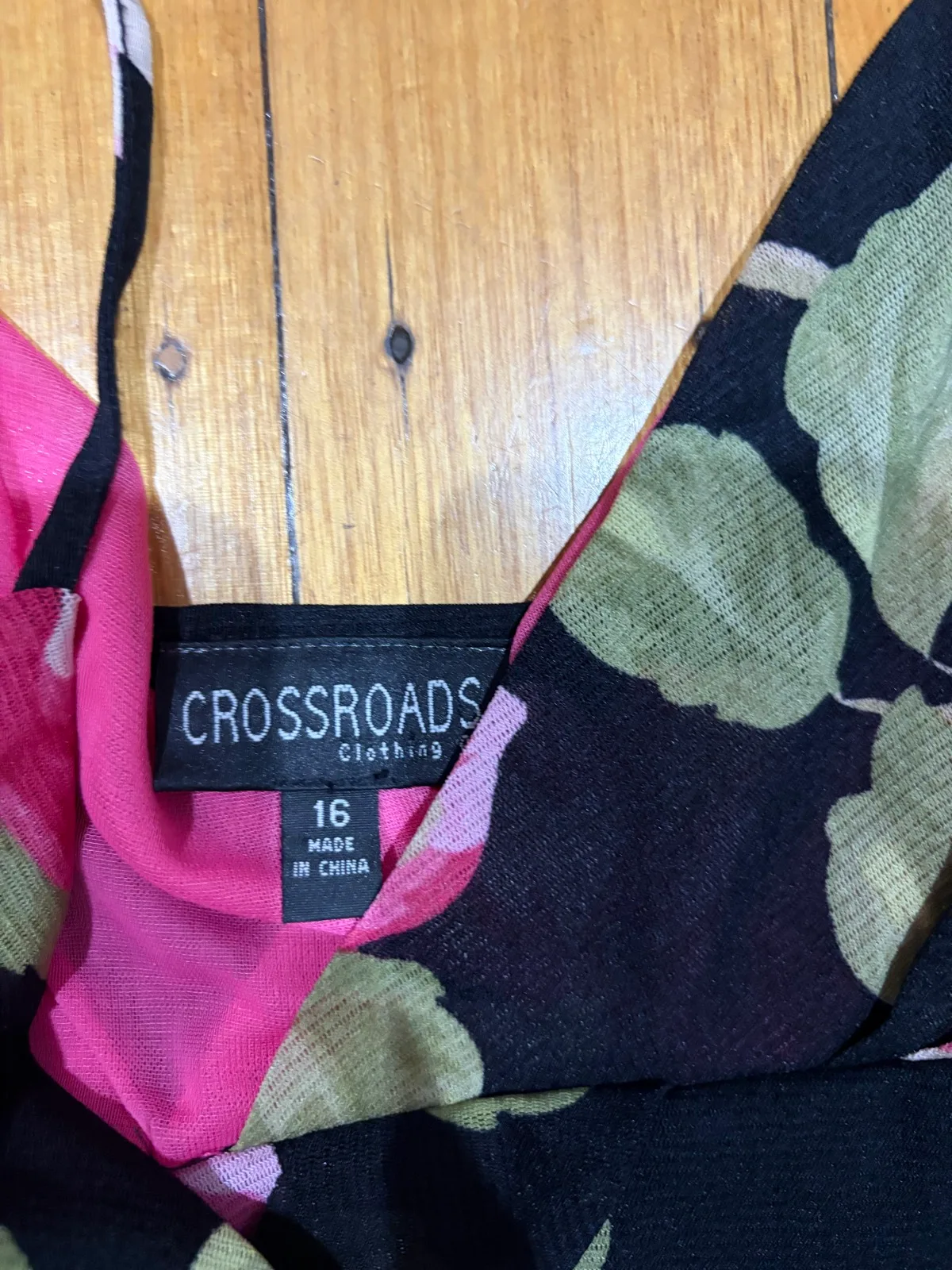 Vintage crossroads assymetrical evening dress size 16 – photo 2